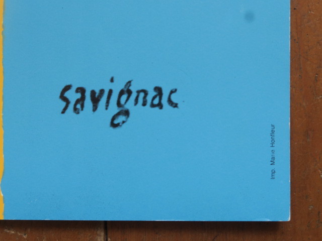 サヴィニャック ポスター Festival du Nouveau Rire 1990 Savignac