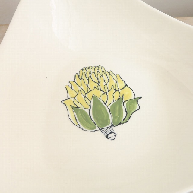 ミッドウィンター サラダウェア トライアングルプレート テレス