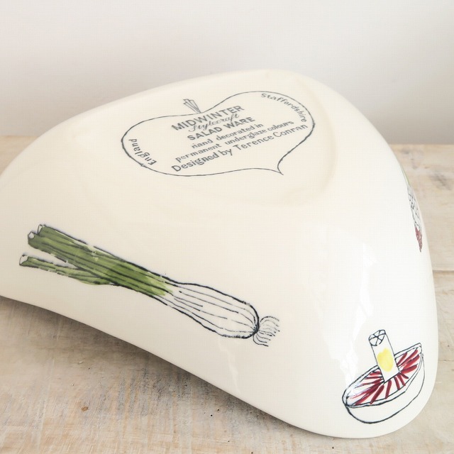 ミッドウィンター サラダウェア トライアングルプレート テレス・コンラン MIDWINTER SALAD WARE by Terence Conran