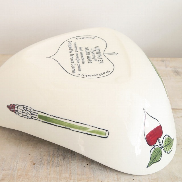 ミッドウィンター サラダウェア トライアングルプレート テレス・コンラン MIDWINTER SALAD WARE by Terence Conran
