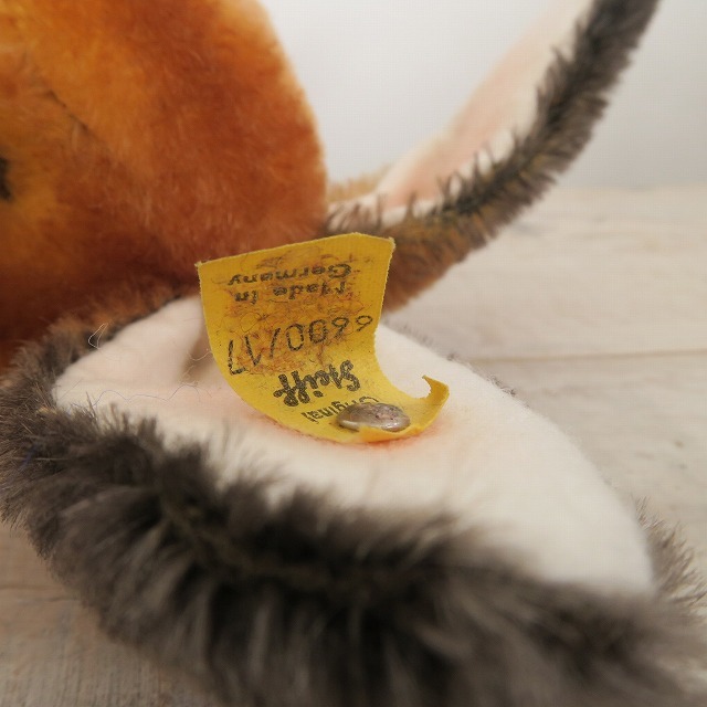 シュタイフ　パペット アンティーク シュタイフ ハンド パペット ウサギ Steiff 17cm