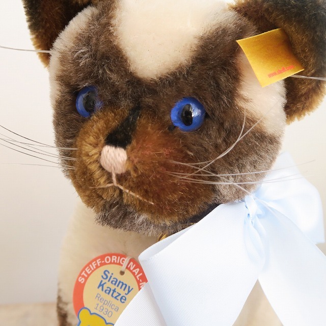 シュタイフ シャムネコ Steiff Siamy Katze Replica 1930