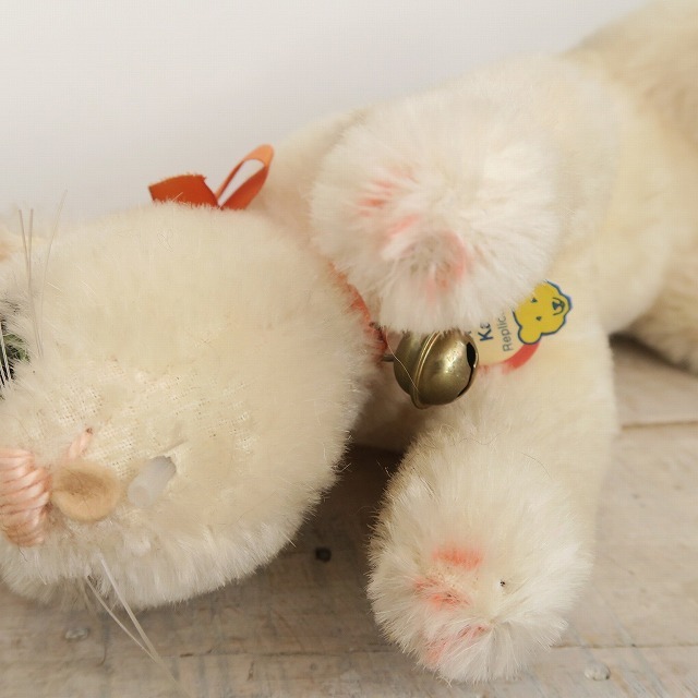 シュタイフ ネコ ドリンキングキャット Steiff Drinking Cat MUSEUM COLLECTION