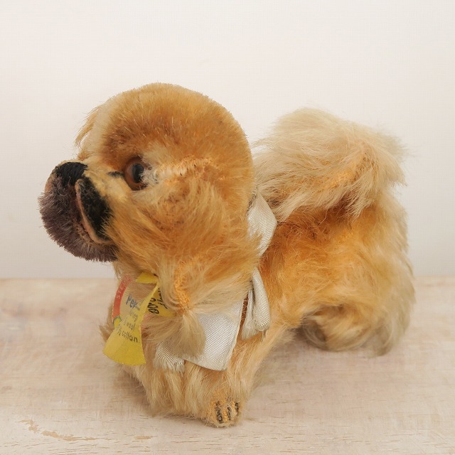 アンティーク シュタイフ ペキニーズ Steiff Peky 10cm