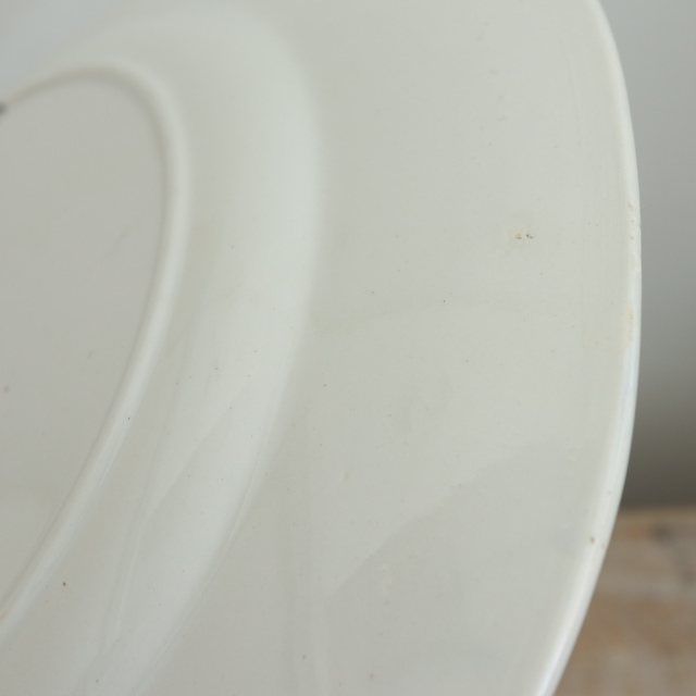 アンティーク プレート 皿 フランス サルグミンヌ製 JOSETTE SARREGUEMINES