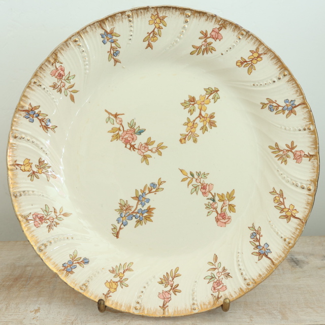 Sarreguemines ルイ 15世プレートフランスアンティーク【G】 アンティークプレート ルイ15世 デザート皿 LOUIS XV フランス