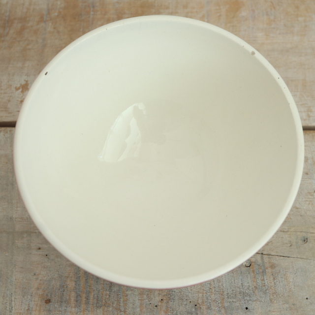 アンティーク カフェオレボウル ピンクグラデーション フランス ディゴワン&サルグミンヌ製 DIGOIN & SARREGUEMINES