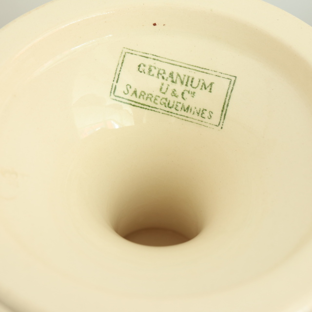 アンティーク コンポティエ ゼラニウム GERANIUM フランス