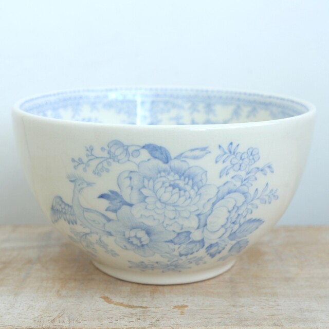 バーレイ Burleigh ブルーアジアティックフェザンツ シュガーボウルL