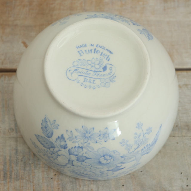 バーレイ Burleigh ブルーアジアティックフェザンツ シュガーボウルL
