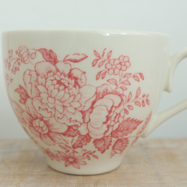 バーレイ Burleigh ピンクアジアティックフェザンツ カップ＆ソーサー