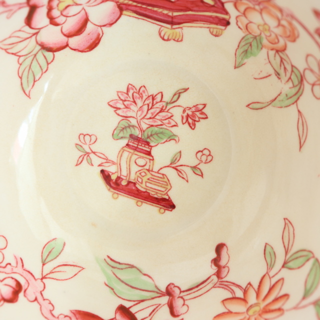 アンティーク カップ＆ソーサー  サルグミンヌ ミントン 235 フランス SARREGUEMINES