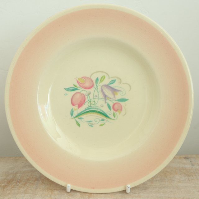 スージークーパー ドレスデンスプレイ ピンク ティートリオ SUSIE COOPER