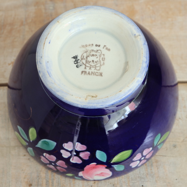 アンティーク カフェオレボウル フランス ショワジールロワ製 CHOISY LE ROI