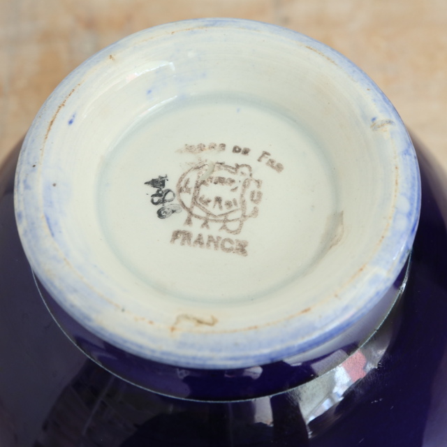 アンティーク カフェオレボウル フランス ショワジールロワ製 CHOISY LE ROI