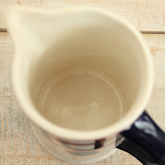 アンティーク ピシェ バスク ベアルヌ ミルクピッチャー BEARN フランス クレイユモントロー製 Creil Montereau