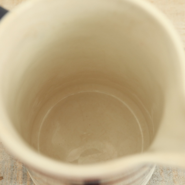 アンティーク ピシェ バスク ベアルヌ ミルクピッチャー BEARN フランス クレイユモントロー製 Creil Montereau