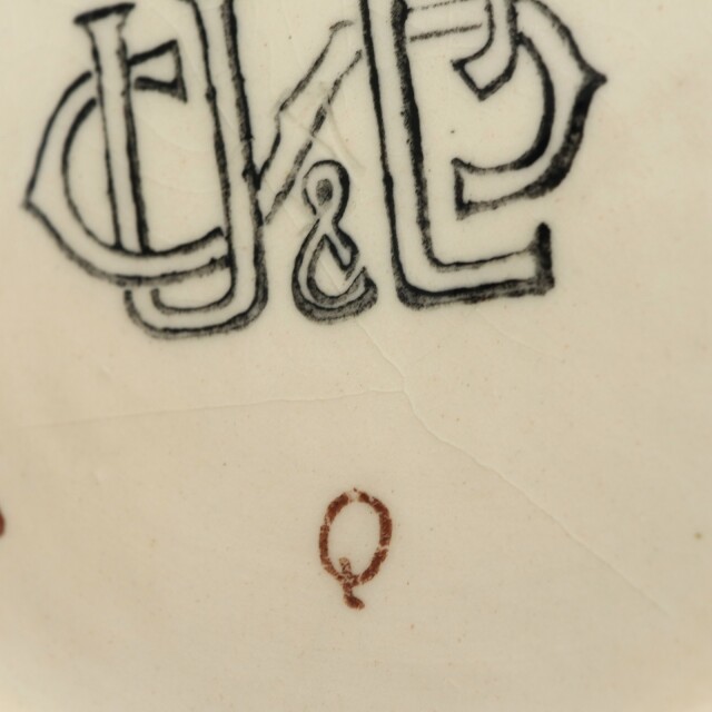 アンティーク クレミエ ルイ15世 クリーマー LOUIS XV フランス サルグミンヌ製 U&C SARREGUEMINES