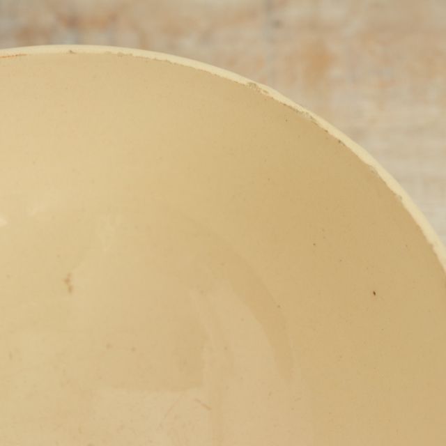 アンティーク カフェオレボウル 水仙 フランス バドンヴィレー製