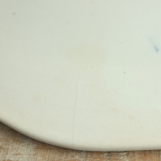 アンティーク ラヴィエ オーバル皿 レジャンス REGENCE フランス サンタマン製 SAINT AMAND HAMAGE NORD