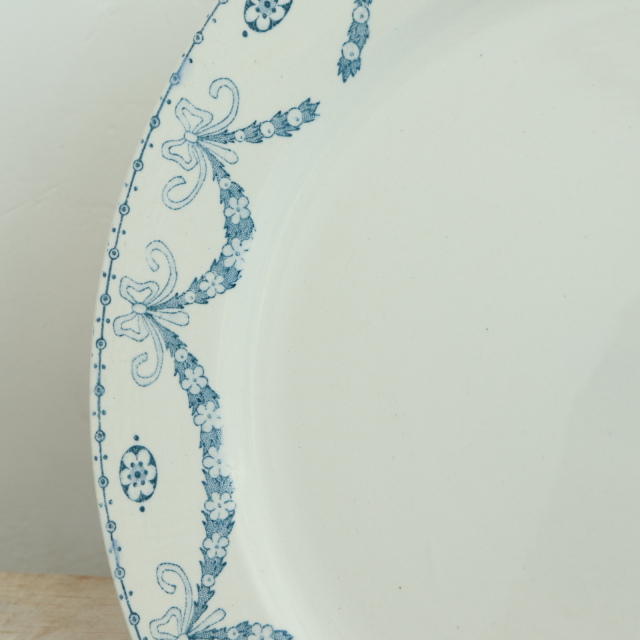 フランスアンティーク　皿　SARREGUEMINES U&C サルグミンヌ　２枚 フランスアンティーク 皿 SARREGUEMINES U&C サルグミンヌ 2枚