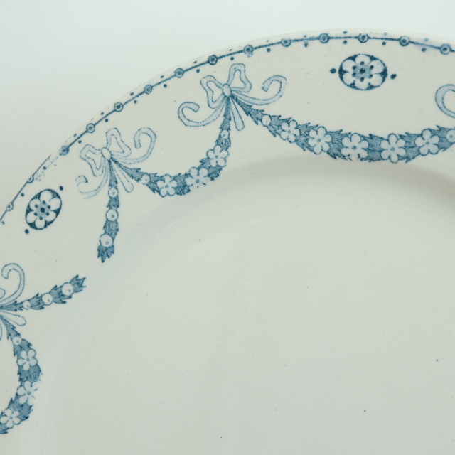 アンティーク プレート 皿 JULIANA フランス サルグミンヌ製 U&C SARREGUEMINES