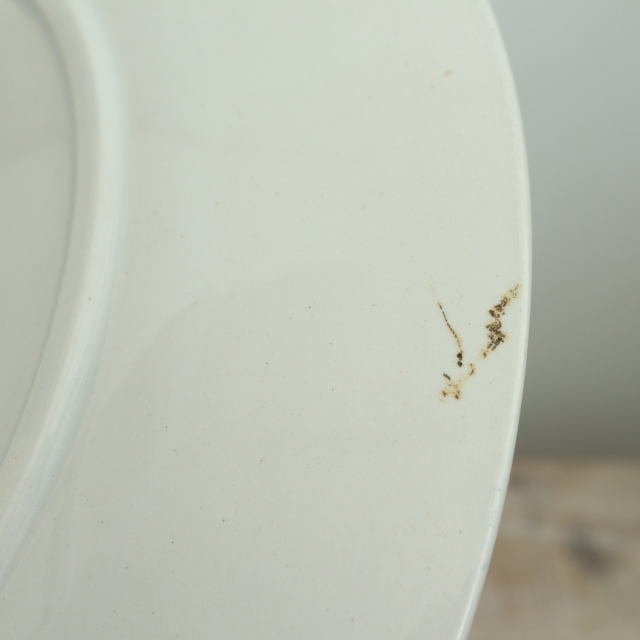 アンティーク プレート 皿 JULIANA フランス サルグミンヌ製 U&C SARREGUEMINES