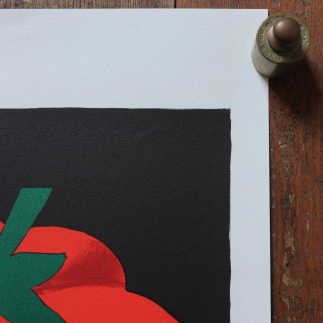 ヴェルナール・ヴィルモ リトグラフ ビンテージポスター クロス・アンド・ブラックウェル トマトソース Bernard Villemot