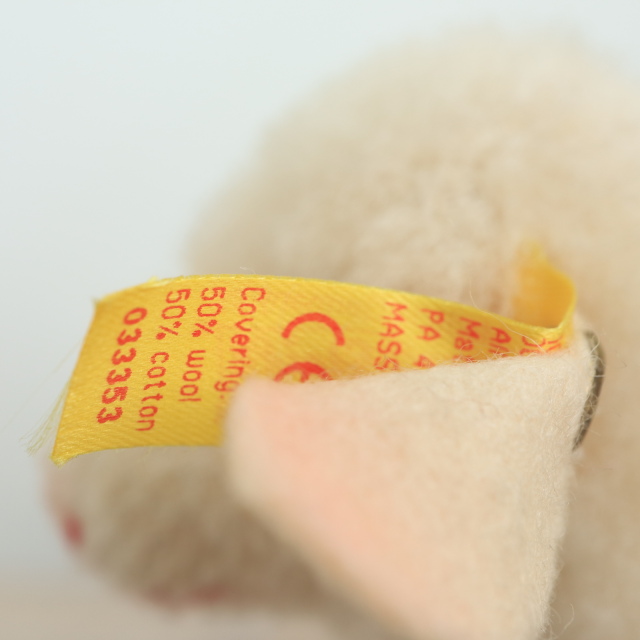 ビンテージ　シュタイフ ひつじ Lamm　１９３６年の型の復刻品 シュタイフ ヒツジ Steiff Lamm 1936 Replica