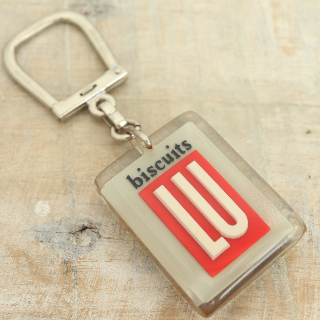 ブルボンキーホルダー LU ビスケット色