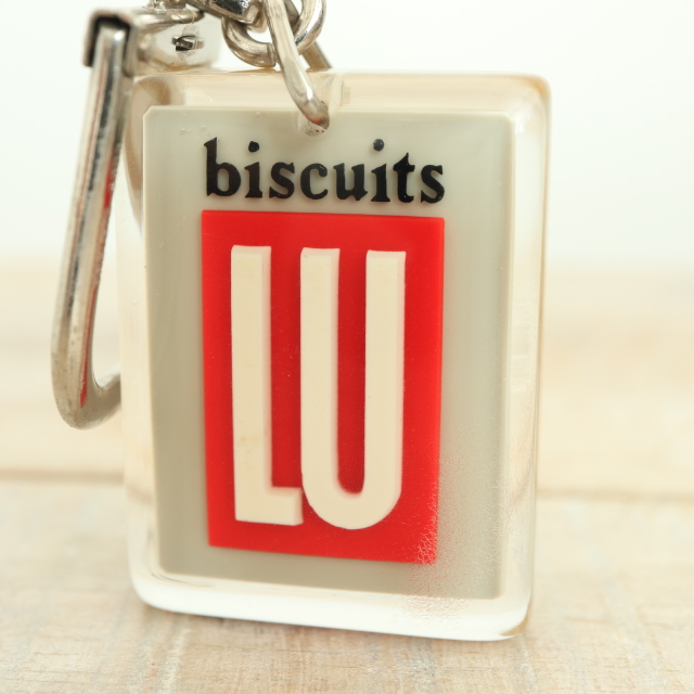 ブルボンキーホルダー LU ビスケット色