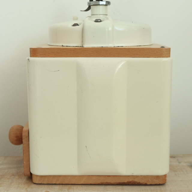 プジョー ビンテージ コーヒーミル ホワイト PEUGEOT