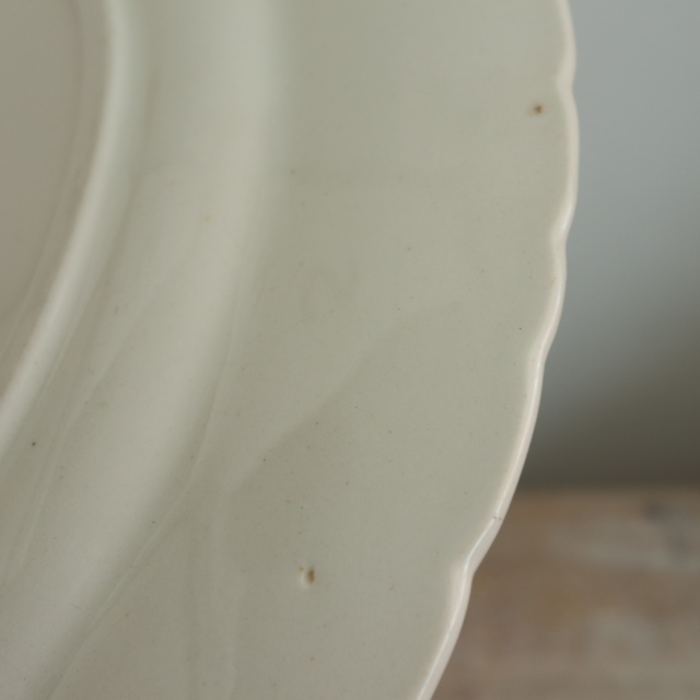 アンティークプレート デコール19 ディナー皿 DECOR19 フランス サルグミンヌ製 FAIENCERIES SARREGUEMINES