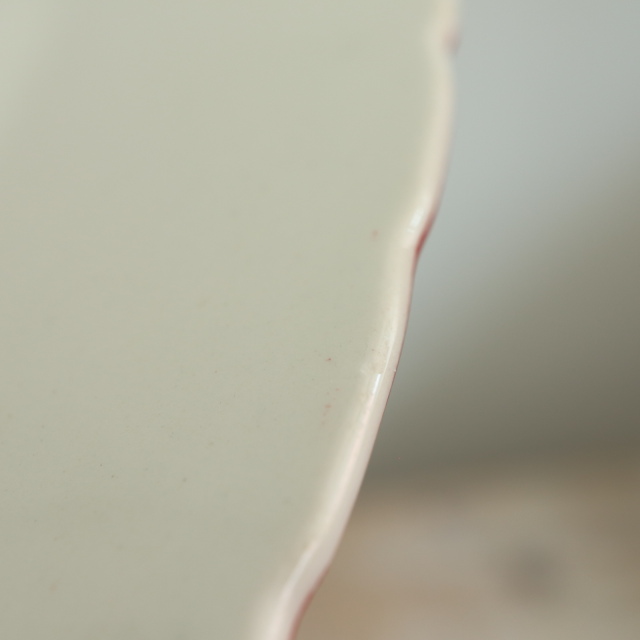 アンティークプレート デコール19 ディナー皿 DECOR19 フランス サルグミンヌ製 FAIENCERIES SARREGUEMINES