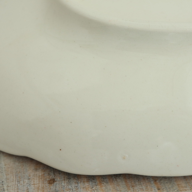 アンティーク ラヴィエ デコール19 シェル皿 DECOR19 フランス サルグミンヌ製 FAIENCERIES SARREGUEMINES