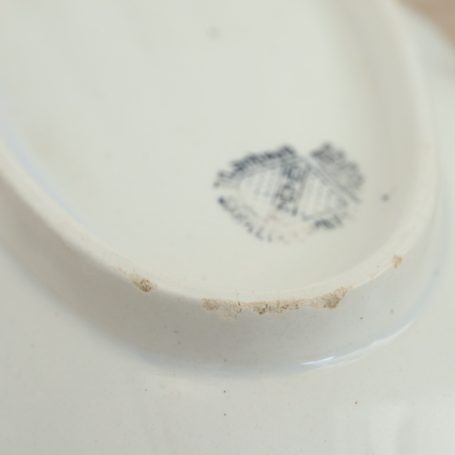 仏アンティーク† sarreguemines オクトゴナル ラヴィエ 雅姫 仏