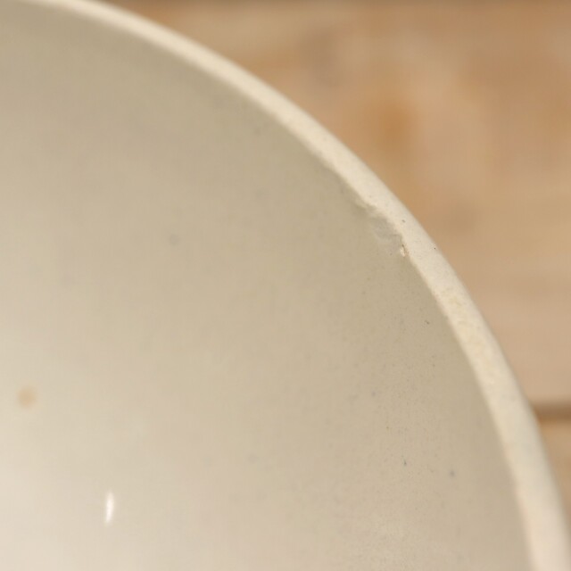 アンティーク カフェオレボウル バスク柄 フランス バドンヴィレー製