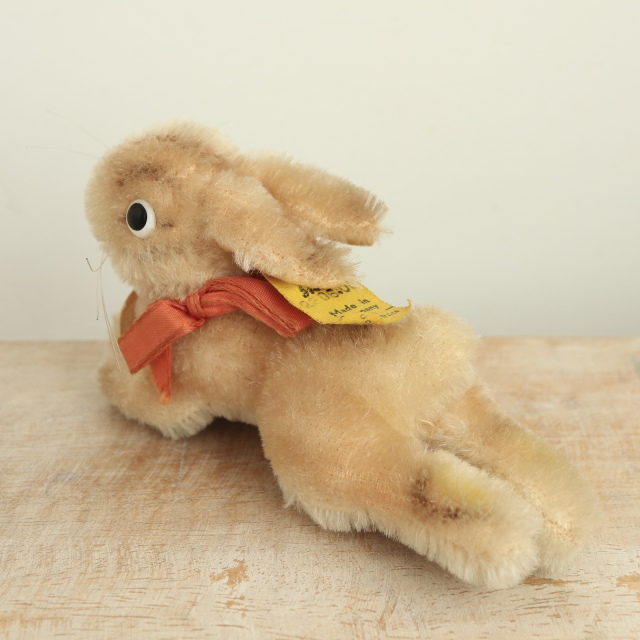 アンティーク シュタイフ ウサギ Steiff Lying Rabbit 6cm
