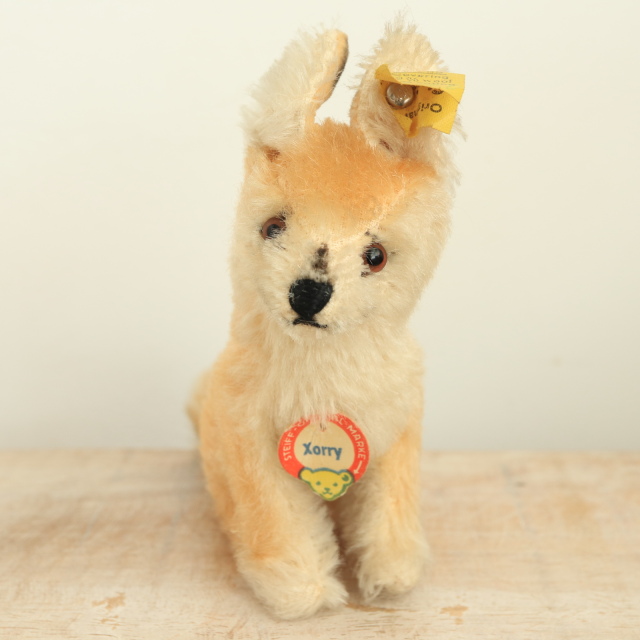 アンティーク シュタイフ キツネ Steiff Xorry 12cm