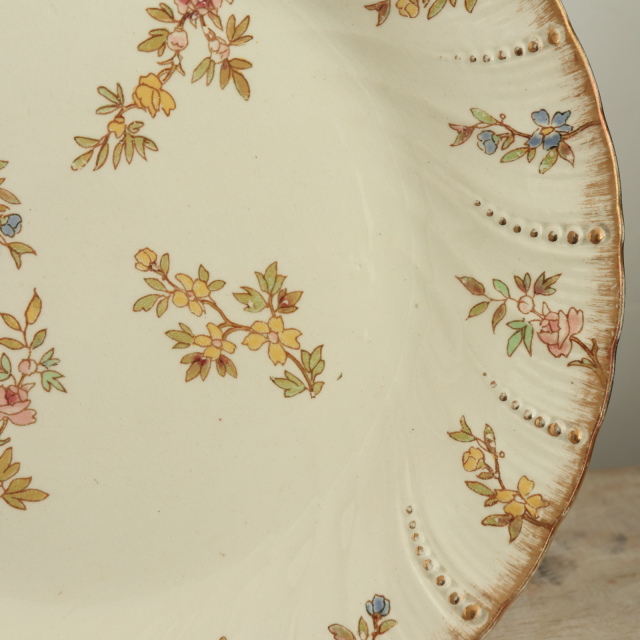 希少　美品　サルグミンヌ　ルイ15世　平皿　フランスアンティーク　A 希少 美品 サルグミンヌ ルイ15世 平皿 フランスアンティーク A