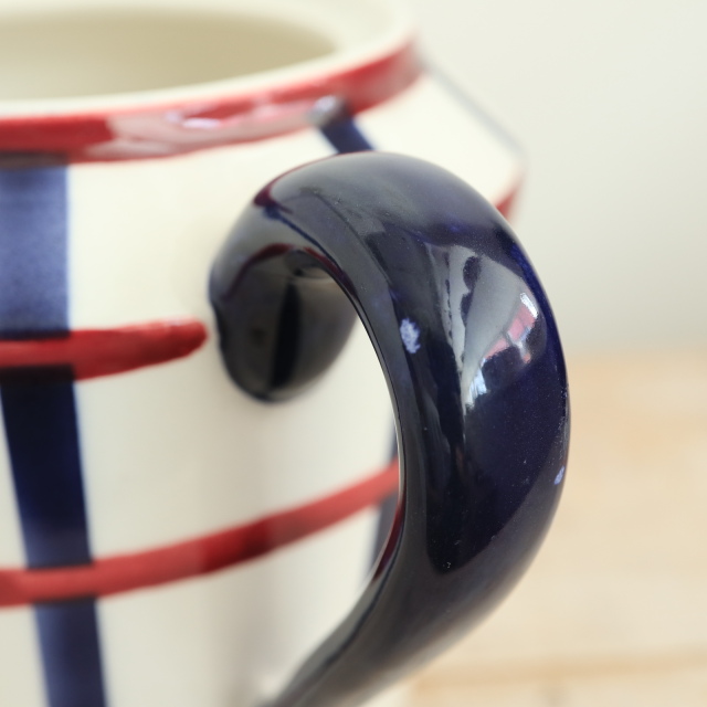 アンティーク シュクリエ バスク ベアルヌ BEARN フランス クレイユモントロー製 Creil Montereau