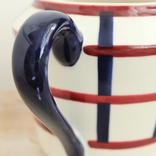 アンティーク シュクリエ バスク ベアルヌ BEARN フランス クレイユモントロー製 Creil Montereau