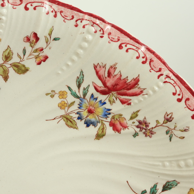 Sarreguemines Erable コンポティエ　フランスアンティーク アンティークコンポティエ デコール19 DECOR19 フランス