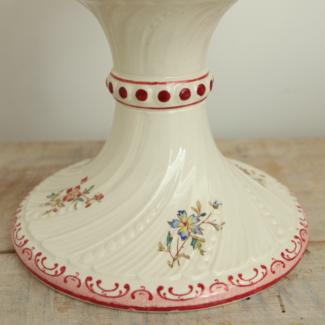 【美品】フランス　アンティーク　sarreguemines SARREGUEMINES サルグミンヌ カップ アンド ソーサー 雉