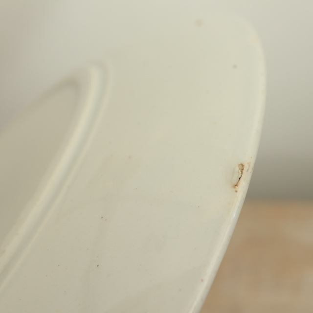 アンティークプレート フォンタンジュ ケーキ皿 フランス サルグミンヌ