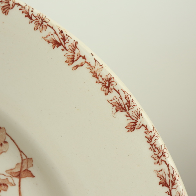 アンティーク プレート マーガレット 皿 MARGUERITE フランス リュネヴィル製 KG Luneville