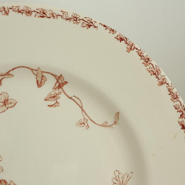 アンティーク プレート マーガレット 皿 MARGUERITE フランス リュネヴィル製 KG Luneville