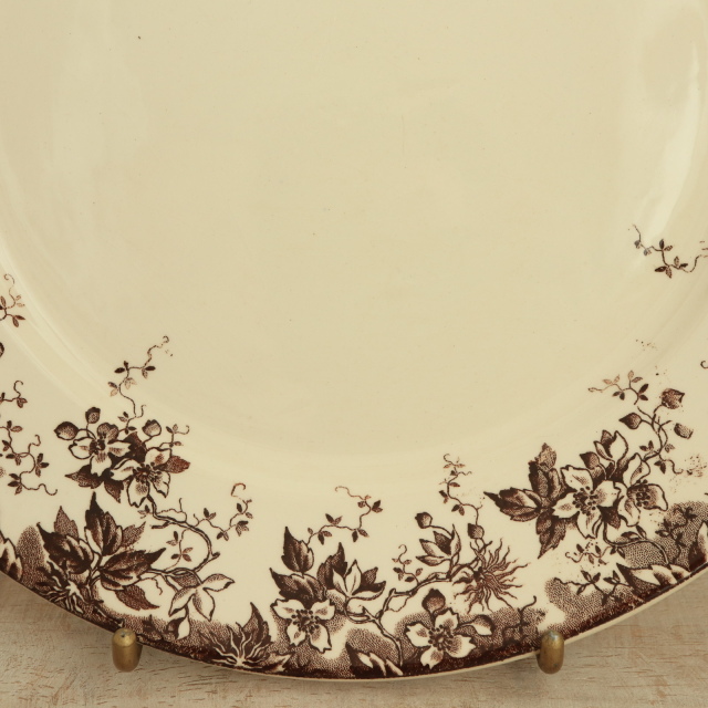 サルグミンヌ窯　ALPHANDプレート アンティーク プレート アルファン 皿 フランス サルグミンヌ製