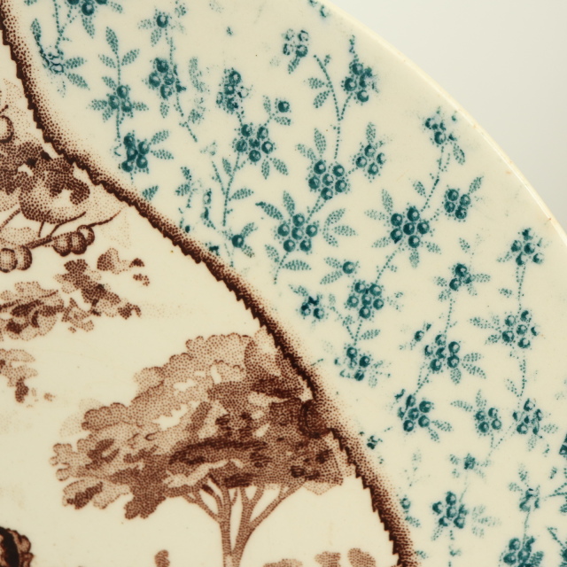 アンティークプレート アプリコット 皿 ABRICOTIER フランス