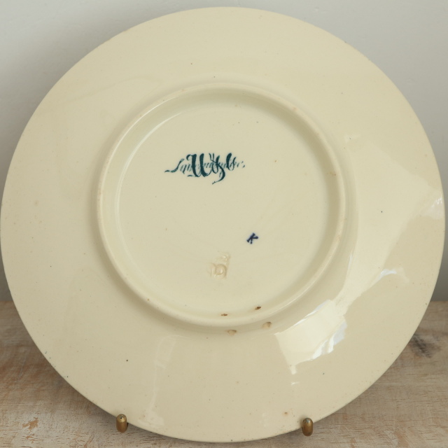 アンティークプレート アプリコット 皿 ABRICOTIER フランス サルグミンヌ製 U&C SARREGUEMINES